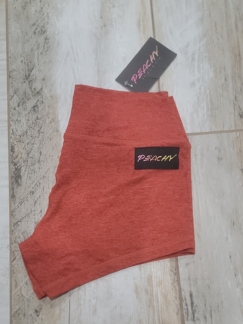 NWT Peachy Athletics S Peachy Fit Shorts